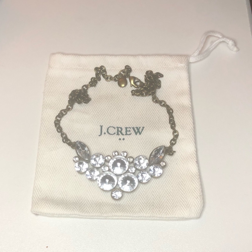 J.Crew necklace with crystals